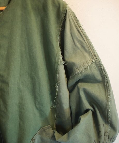 "KOUHEI TERRAI"U.S. ARMY BARRACK BAG REMAKE JACKET