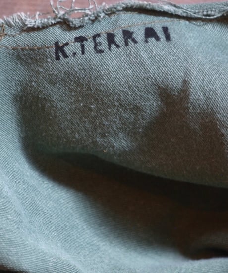 "KOUHEI TERRAI"U.S. ARMY BARRACK BAG REMAKE JACKET