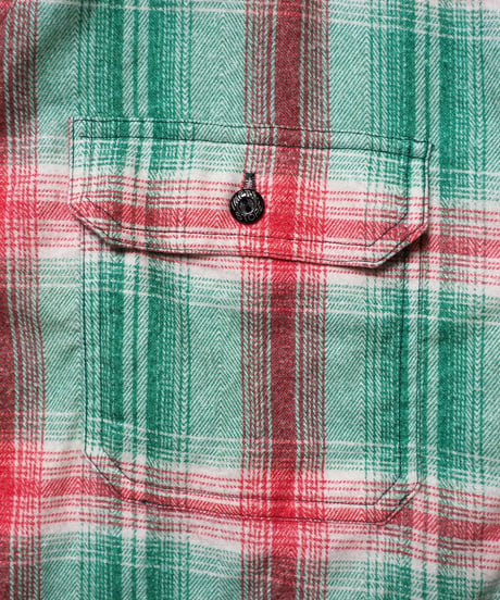 "IMPRESTORE"Flannel Hooded Shirts [Springsteen]
