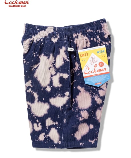 "COOKMAN"Tie-Dye Corduroy Shorts