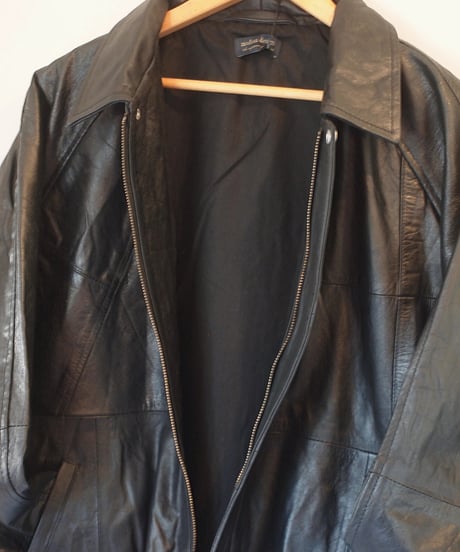"MODEM DESIGN"Recycle Leather Jacket