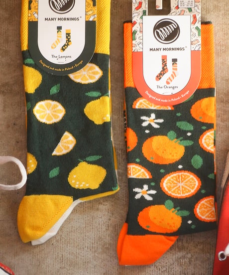 "MANY MORNINGS"Regular Socks-2