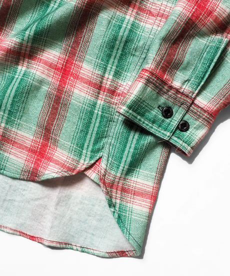 "IMPRESTORE"Flannel Hooded Shirts [Springsteen]