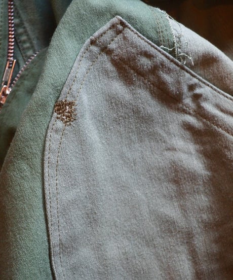 "KOUHEI TERRAI"U.S. ARMY BARRACK BAG REMAKE JACKET
