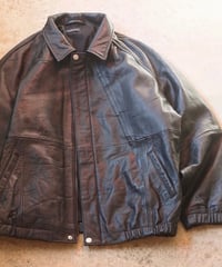 "MODEM DESIGN"Recycle Leather Jacket