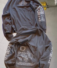 “Work of art KENDAI"Long Sleeve Tee
