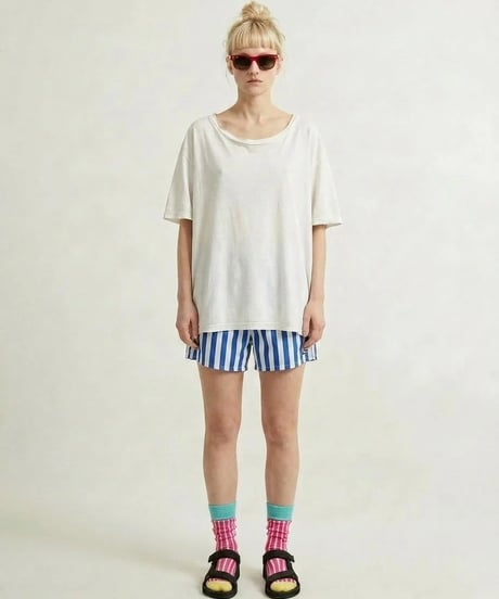"SHOWATABE"Cotton Needle Out Socks[Stripe]