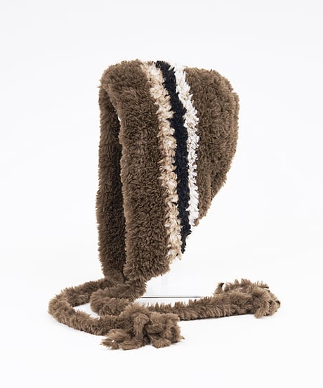"SUBLIME"Hand Knit Fur Babushka
