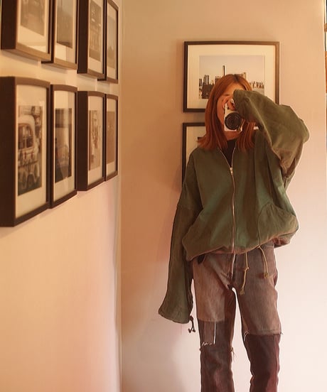 "KOUHEI TERRAI"U.S. ARMY BARRACK BAG REMAKE JACKET