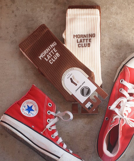 "MANY MORNINGS"Sport Socks[MORNING CLUB]
