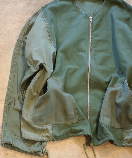 "KOUHEI TERRAI"U.S. ARMY BARRACK BAG REMAKE JACKET