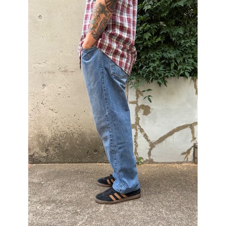 Made in USA / Levi's / 505 Denim Pants Length Custom / Indigo 40 / Used