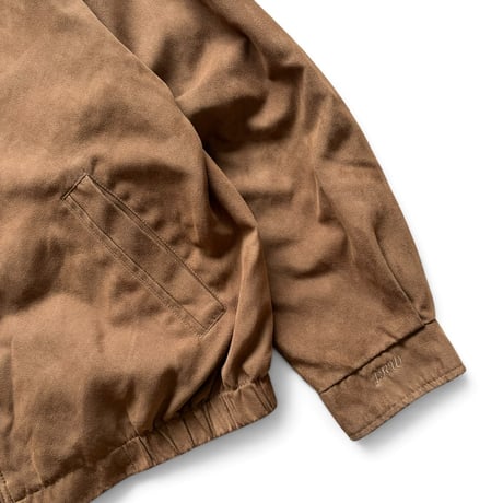 CUTTER & BUCK / Fake Suede Jacket / Brown XL / Used