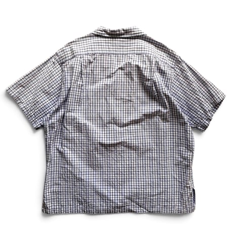 POLO by Ralph Lauren / "ADAMS" Plaid Open Collar Shirt / XL / Used