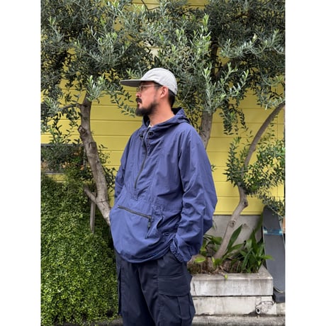 90's L.L.Bean / Packable Nylon Anorak / Navy XL / Used
