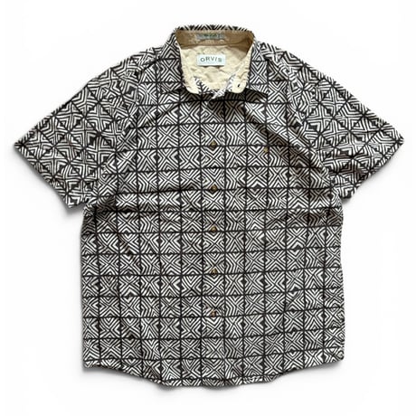 00's ORVIS / Patterned Shirt / XL / Used