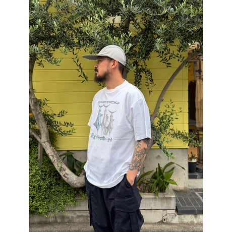 ExOFFICIO / Printed Fish Tee / White L / Used