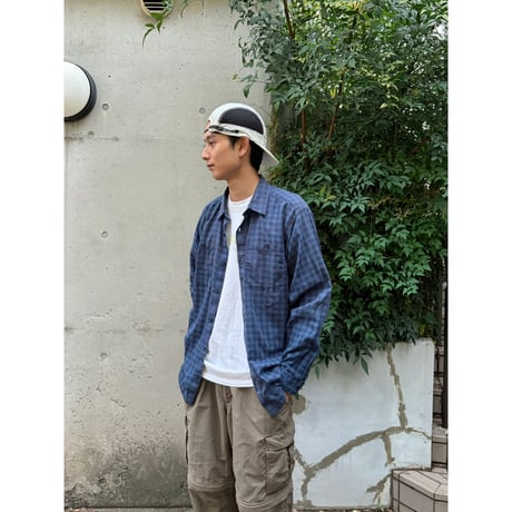 2016's Patagonia / Plaid Field Shirt / Navy M / Used