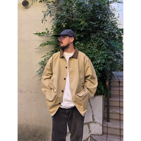 00's L.L.Bean / Field Coat / Beige XL / Used
