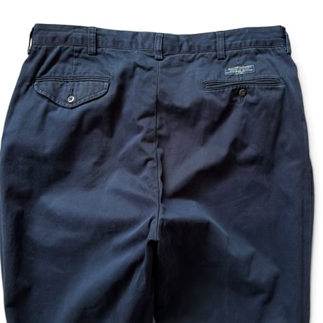 Polo by Ralph Lauren / "HAMMOND"2Tuck Chino Length Custom / Navy 36 / Used