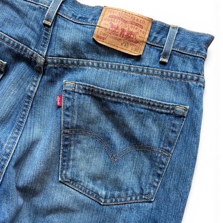 Made in USA / Levi's / 505 Denim Pants Length Custom / Indigo 40 / Used