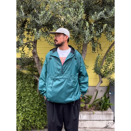 90's REI / Packable Nylon Anorak / Green L / Used