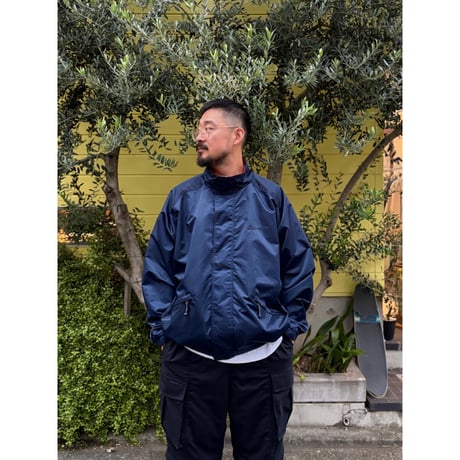 90's NIKE / Nylon Jacket / Navy XL / Used
