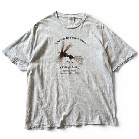 Made in USA / 90's Dry Fly Tee / Ash XXL / Used