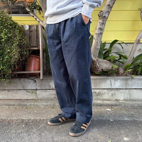 Polo by Ralph Lauren / "HAMMOND"2Tuck Chino Length Custom / Navy 36 / Used