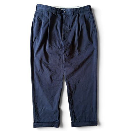 Polo by Ralph Lauren / "HAMMOND"2Tuck Chino Length Custom / Navy 38 / Used