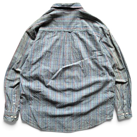 90's L.L.Bean / Plaid Field Shirt / L / Used