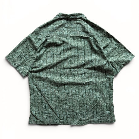 L.L.Bean / Open Collared Shirt / Khaki M / Used