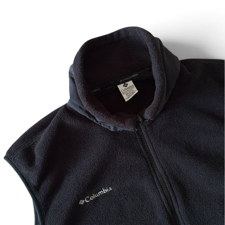 00's Columbia / Fleece Vest / Black L / Used