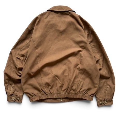 CUTTER & BUCK / Fake Suede Jacket / Brown XL / Used