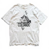 Made in USA / COLORADO Printed Tee / White XL / Used