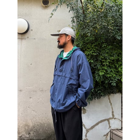 90's GAP / Nylon Anorak / Navy XL / Used
