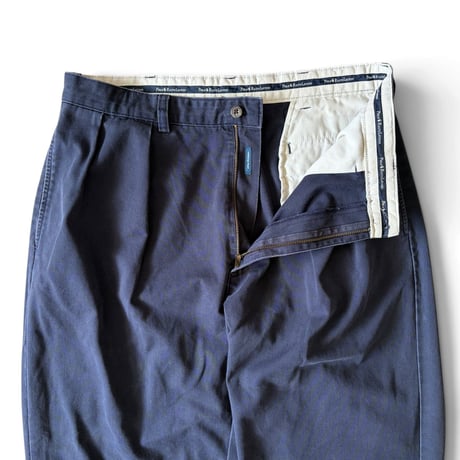 Polo by Ralph Lauren / "ANDREW"2Tuck Chino Length Custom / Navy 36 / Used