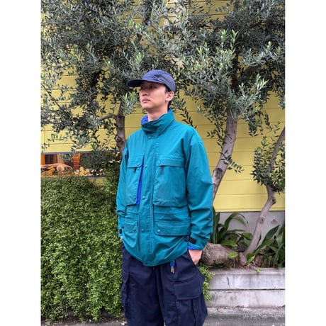 Made in USA / 90's L.L.Bean / North Col. Gore-tex Nylon Jacket / Forest M / Used