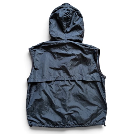 90's POLO SPORT / Nylon Vest / Black XL / Used