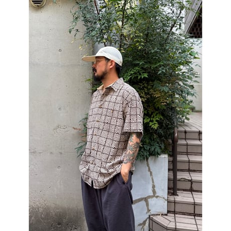 00's ORVIS / Patterned Shirt / XL / Used