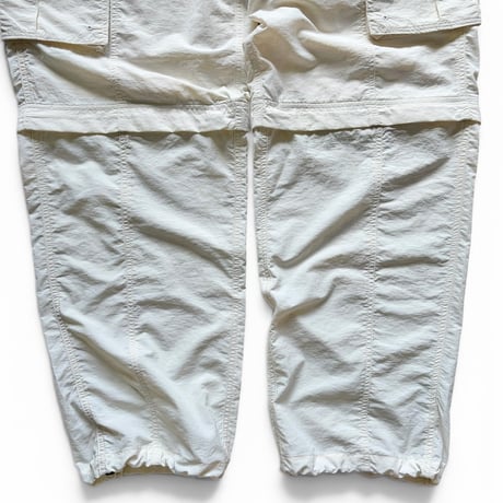 Eddie Bauer × Men's Fudge × Color at Against / ZIP-OFF PANTS / Ivory