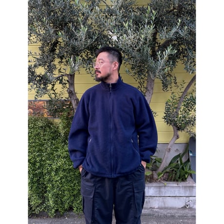 LANDS'END / Full Zip POLARTEC Fleece / Navy L / Used