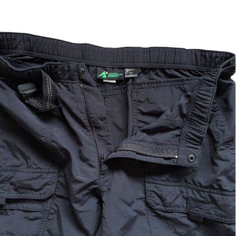 EMS / Nylon Convertible Easy Pants / Black 34 / Used