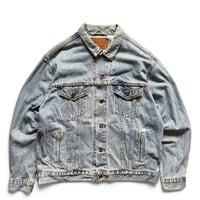 Made in USA / 90's Levi's / Denim Jacket / Indigo L / Used