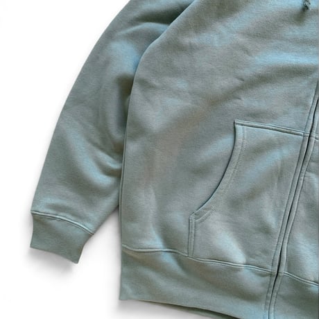 Color at Against Originals /  Mood Full Zip Hoodie / pistàcchio