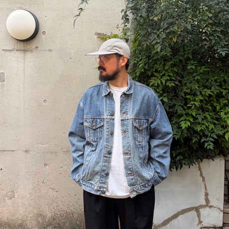 Made in USA / 90's Levi's / Denim Jacket / Indigo XL / Used