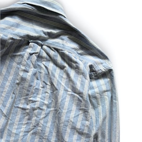 Made in CANADA / 90's GAP / Striped B.D.Shirt / XL / Used