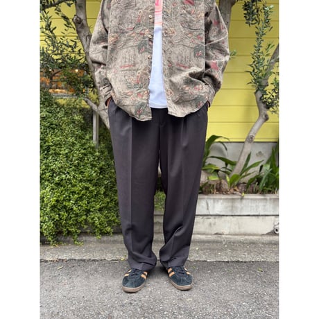 BRAGGI / 2Tack Dry Slacks / Ch.Grey 36 / Used