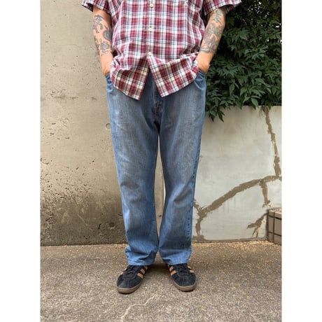 Made in USA / Levi's / 505 Denim Pants Length Custom / Indigo 40 / Used