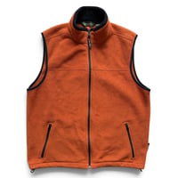 Eddie Bauer / POLARTEC Fleece Vest / Orange L / Used